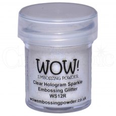 Wow Embossing Glitter Clear Hologram Sparkle | 15ml