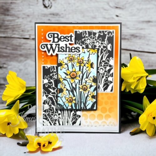 Creative Expressions Floral Background Stamps with James Hembrow
