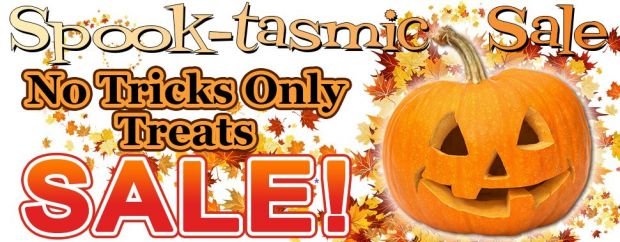 Spook-tasmic Sale Now On!!