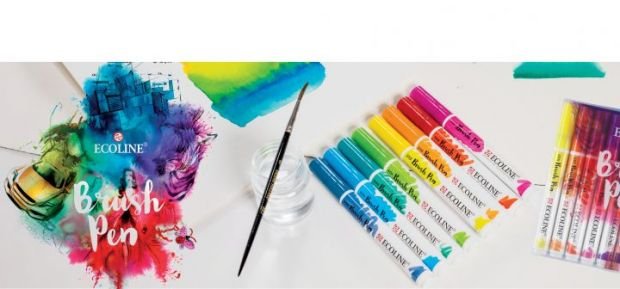 New Ecoline Brush Pens Available Now
