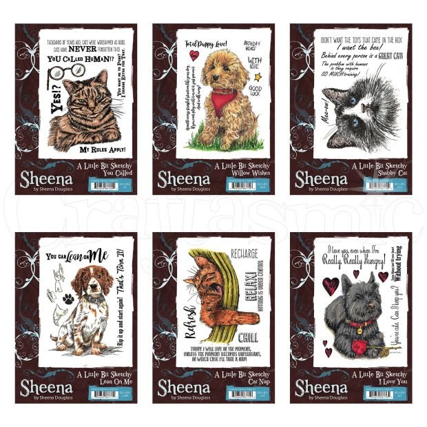 New Pet Stamps By Sheena Available Today!
