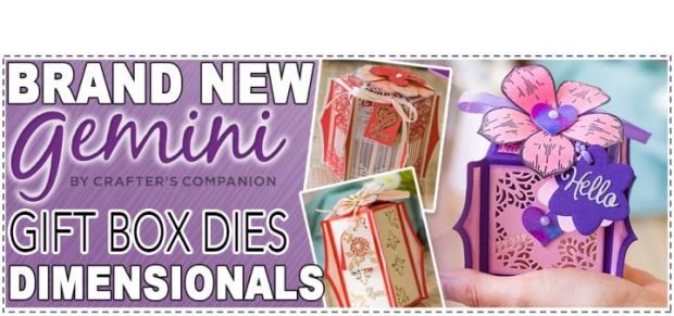 Make Your Own Gift Boxes With These Great New Die Sets!