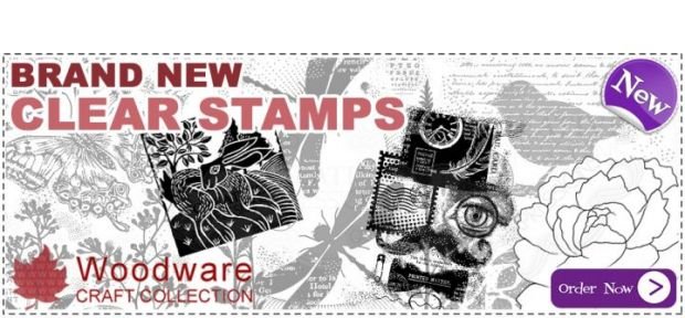 New Woodware Stamps January Collection Available!