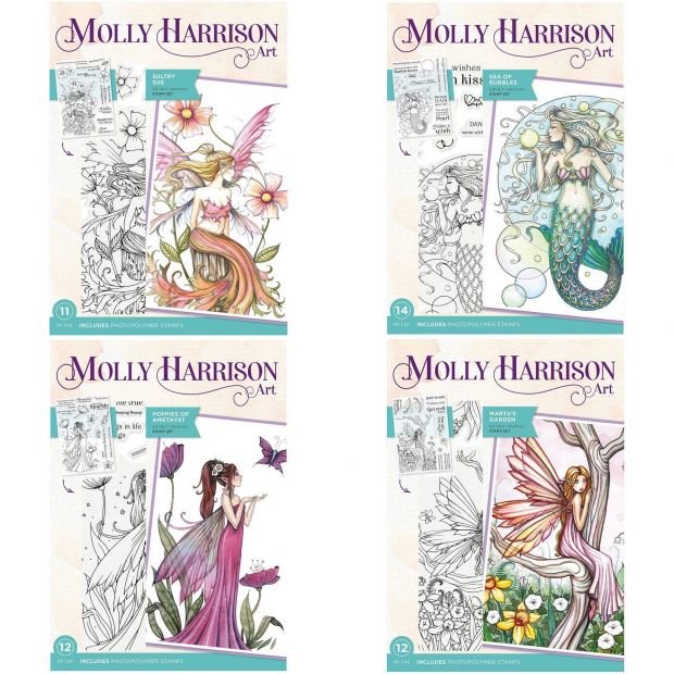 New Molly Harrison Stamps Available Now!