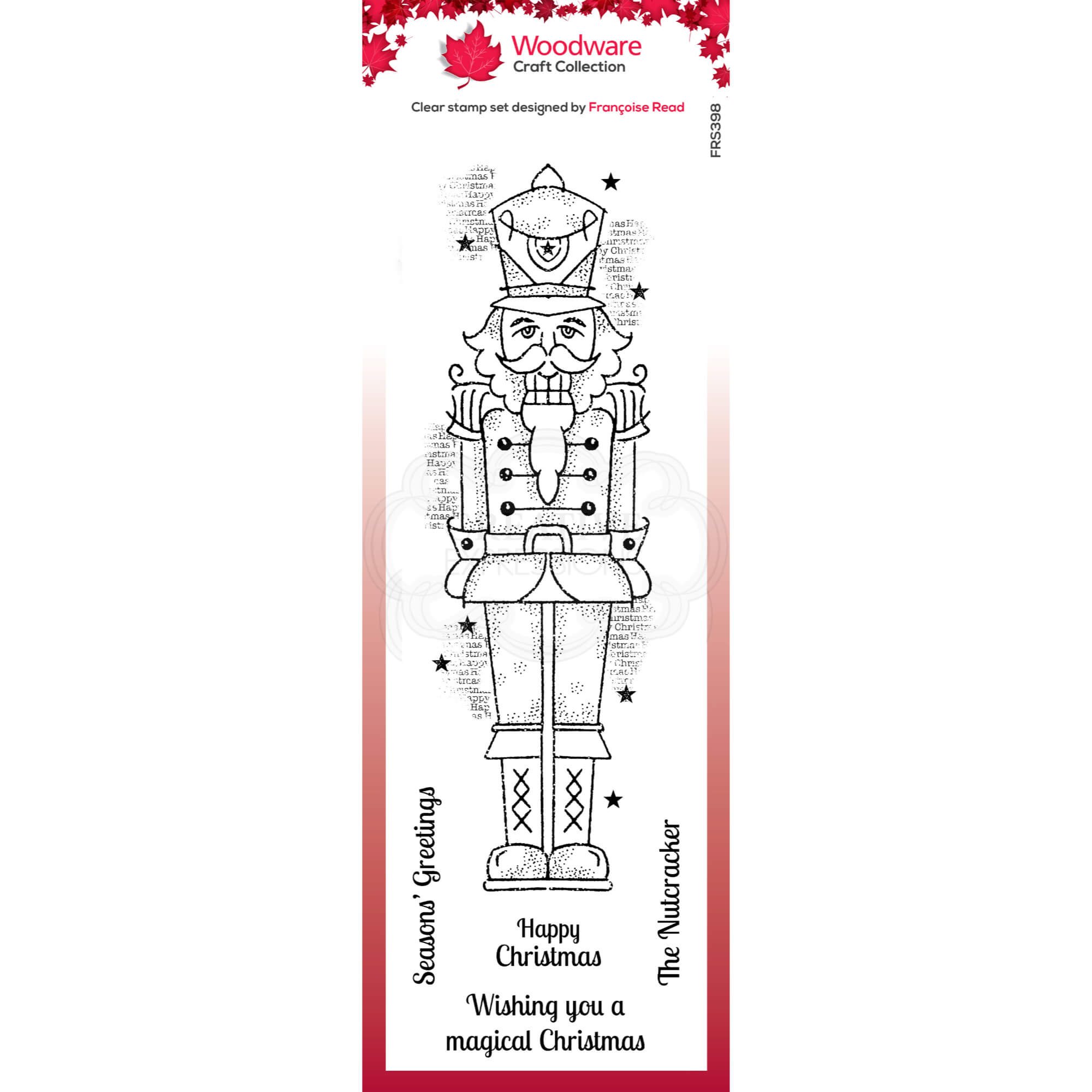 Woodware Clear Stamps Nutcracker Set of 5