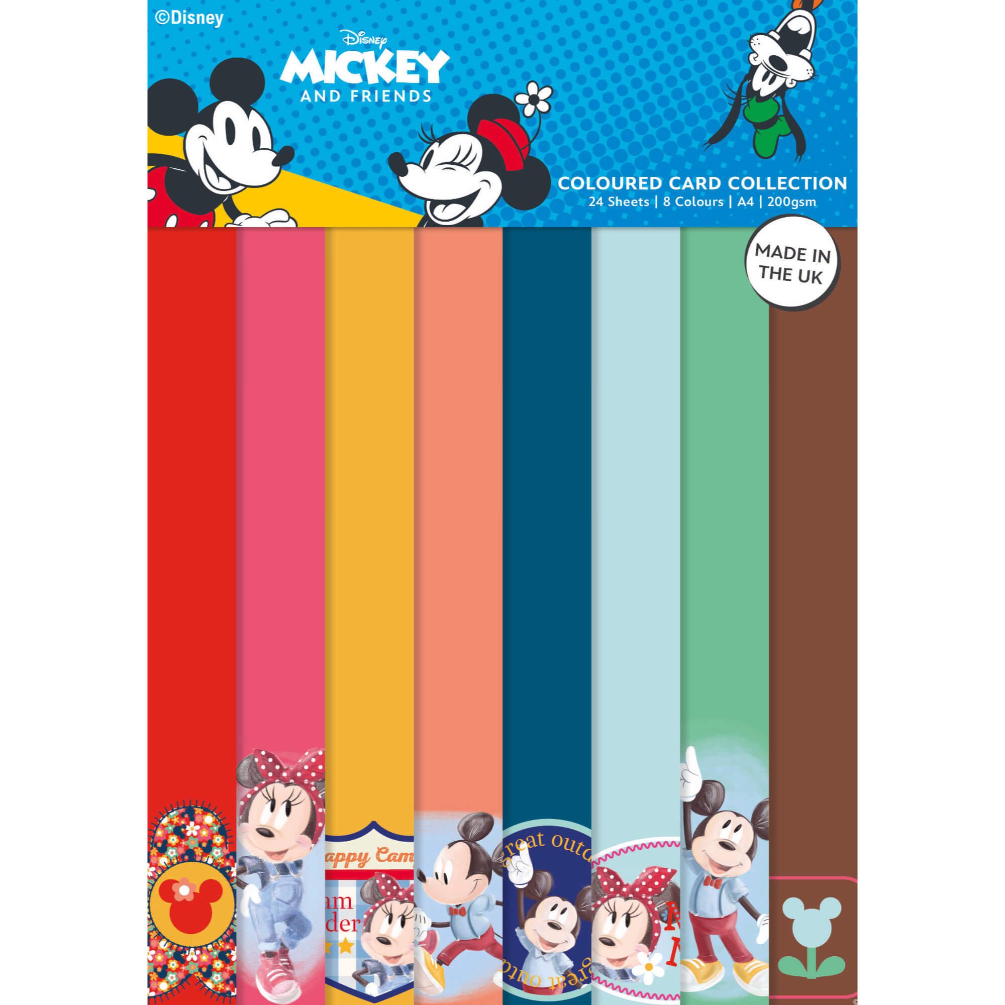 Disney Single-Sided Paper 12x12 Mickey Stripes