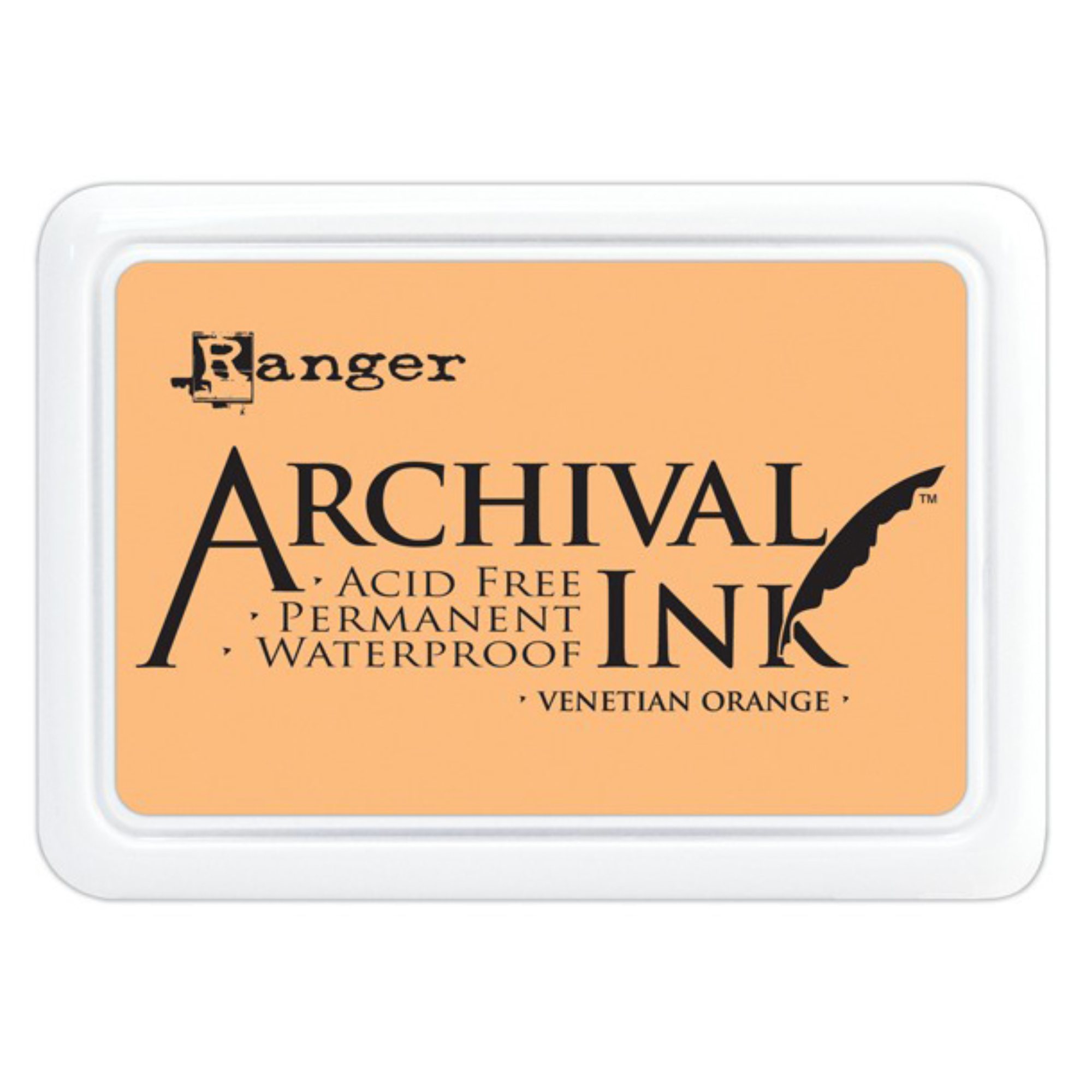 Ranger Archival Ink Pad Venetian Orange - Ink Pads - Craftasmic