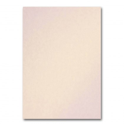 Foundation A4 Pearl Card Rose Glow