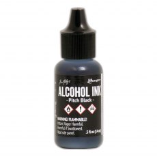 Ranger Tim Holtz Alcohol Ink Pitch Black | 0.5 fl oz