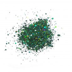 Cosmic Shimmer Holographic Glitterbitz Emerald Shimmer | 25ml