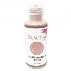 Pink Ink Multi Surface Paint Copper Chic Sparkle | 50ml
