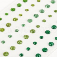 Hunkydory Diamond Sparkles Glitter Gemstones Green Sparkles | Pack of 72