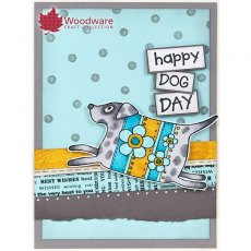 Woodware Clear Stamps Pup and Mog | Set of 6