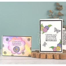 Creative Expressions Clear Stamp Butterfly Journaling | Set of 19