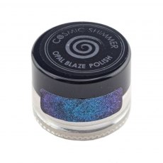 Cosmic Shimmer Opal Blaze Polish Teal Raspberry | 7gm