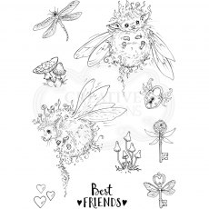 Pink Ink Designs Clear Stamp Thistlehogs | Set of 10