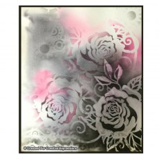 Pink Ink Designs English Garden Stencil | 8 x 8 inch