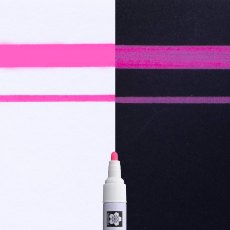 Pen-Touch Fluorescent Pink Marker Medium