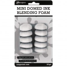 Ranger Mini Ink Blending Tool Domed Replacement Foams | Pack of 10