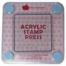 Woodware Acrylic Stamp Press | 12cm x 12cm