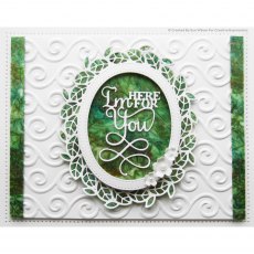 Sue Wilson Craft Dies Frames & Tags Collection Leafy Oval | Set of 3