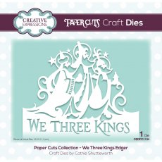 Creative Expressions Craft Dies Paper Cuts Collection We Three Kings Edger