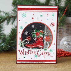 Creative Expressions Craft Dies Paper Cuts Collection Winter Cheer Edger