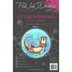 Pink Ink Designs Clear Stamp Otter Nonsense | Set of 6