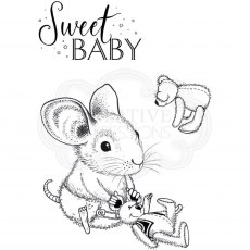 Pink Ink Designs Clear Stamp Baby Mouse | Set of 3