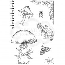 Pink Ink Designs Clear Stamp Toadally Amazing | Set of 8