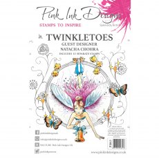 Pink Ink Designs Clear Stamp Twinkletoes | Set of 13