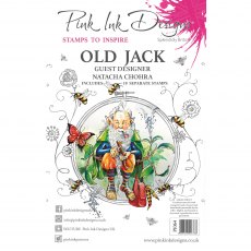 Pink Ink Designs Clear Stamp Old Jack | Set of 10