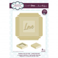 Jamie Rodgers Craft Die Canvas Collection Large Square | Set of 6
