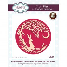 Creative Expressions Craft Dies Paper Panda The Hare And The Moon | Set of 2