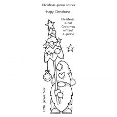 Woodware Clear Stamps Tall Tree Gnome | Set of 6