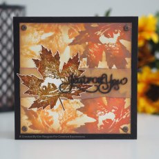 Creative Expressions Paper Panda Rubber Stamp Fall
