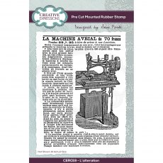 Creative Expressions Sam Poole Rubber Stamp L’alteration