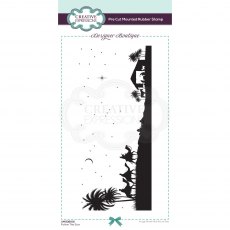 Creative Expressions Designer Boutique Collection Rubber Stamp Follow The Star