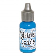 Ranger Tim Holtz Distress Oxide Re-Inker Salty Ocean | 0.5 fl oz