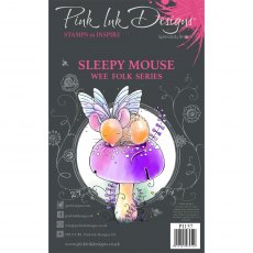 Pink Ink Designs Clear Stamp Sleepy Mouse | Set of 4