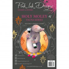 Pink Ink Designs Clear Stamp Holy Moley | Set of 9