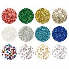 Hunkydory Diamond Sparkles Glitter Christmas | Set of 12