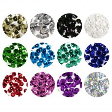 Hunkydory Diamond Sparkles Glitter Sequin Assortment | Set of 12