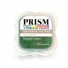 Hunkydory Shimmer Prism Ink Pads Peacock Green