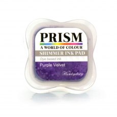 Hunkydory Shimmer Prism Ink Pads Purple Velvet