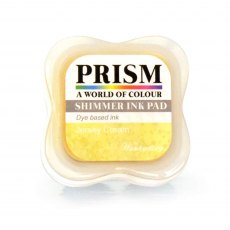Hunkydory Shimmer Prism Ink Pads Jersey Cream