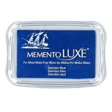 Tsukineko Memento Luxe Inkpad Danube Blue