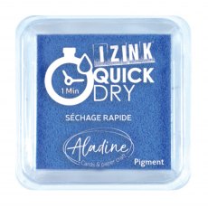 Aladine Izink Quick Dry Inkpad Blue