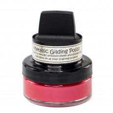 Cosmic Shimmer Metallic Gilding Polish Carmine Red | 50ml