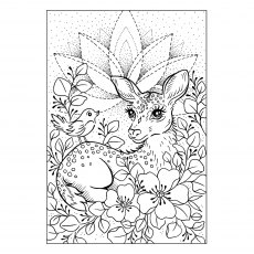 Creative Expressions Designer Boutique Collection Clear Stamps Deer Friends